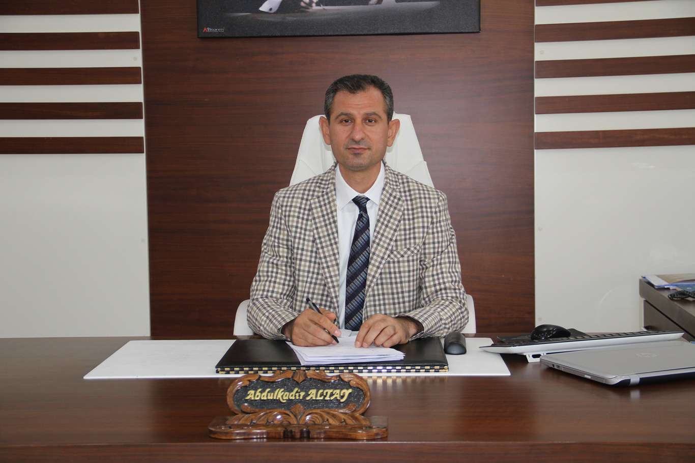 Midyat İlçe Milli Eğitim Müdürü Abdulkadir Altay